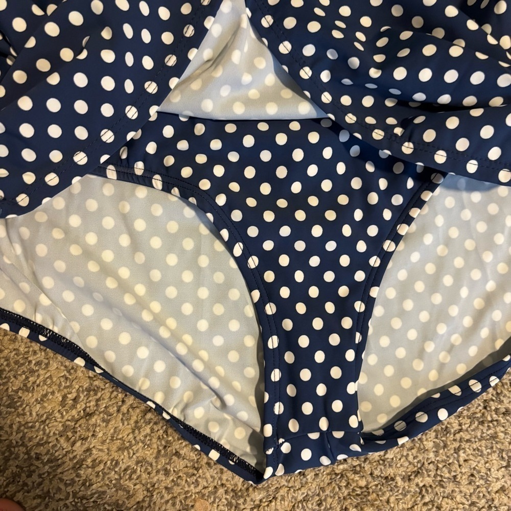 NWT Girl Howdy Polka Dot Swimsuit Halter Sz 26 - Picture 6 of 11